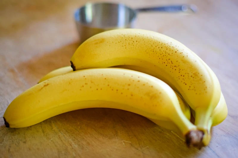 ripe bananas for banana ice cream