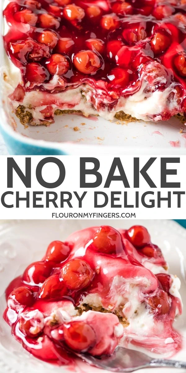 easy no bake cherry delight recipe