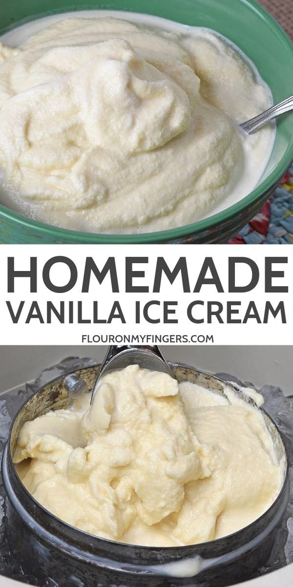 old fashioned homemade vanilla ice cream recipe