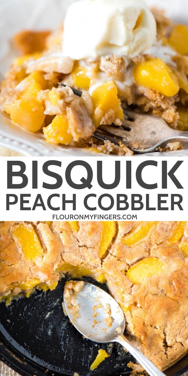 Old-Fashioned Bisquick Peach Cobbler Recipe