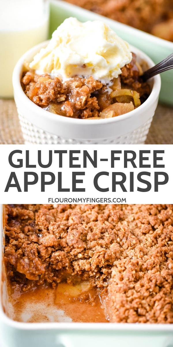 old-fashioned gluten-free apple crisp recipe