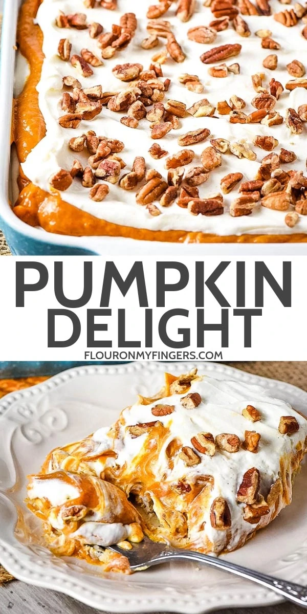 creamy no bake pumpkin delight recipe