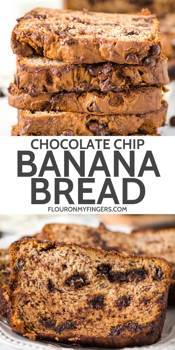 chocolate chip banana bread recipe