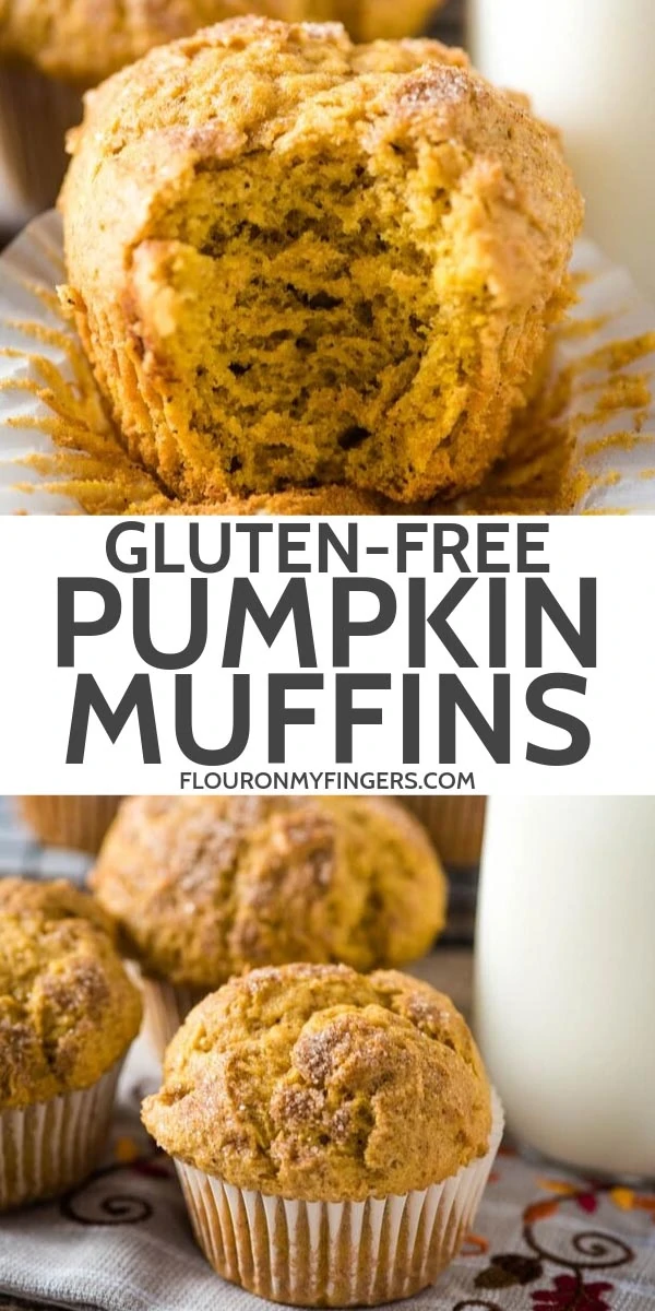 soft and fluffy gluten-free pumpkin muffins recipe