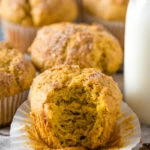 Soft and Fluffy Gluten-Free Pumpkin Muffins