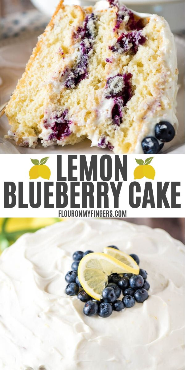 lemon blueberry cake recipe
