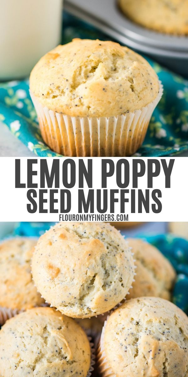 homemade lemon poppy seed muffin recipe
